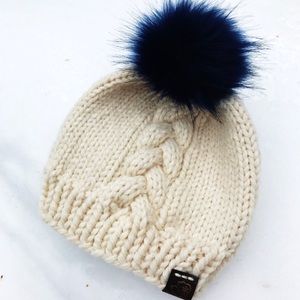 Single Braid Beanie Knit Winter hat